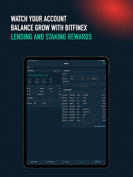Bitfinex(绿叶)交易所平台官方最新版v7.16.0安卓版截图3