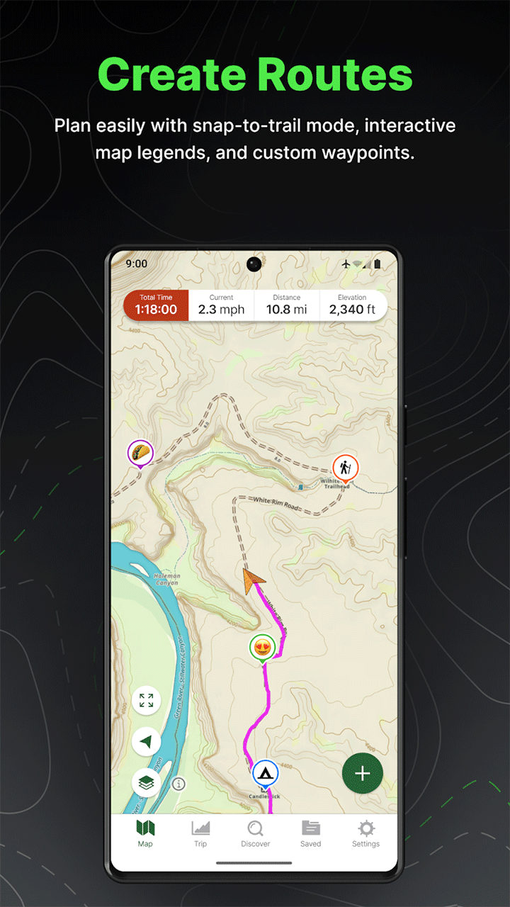 盖亚GPS(Gaia GPS)地图数据官方中文版v2025.3截图1