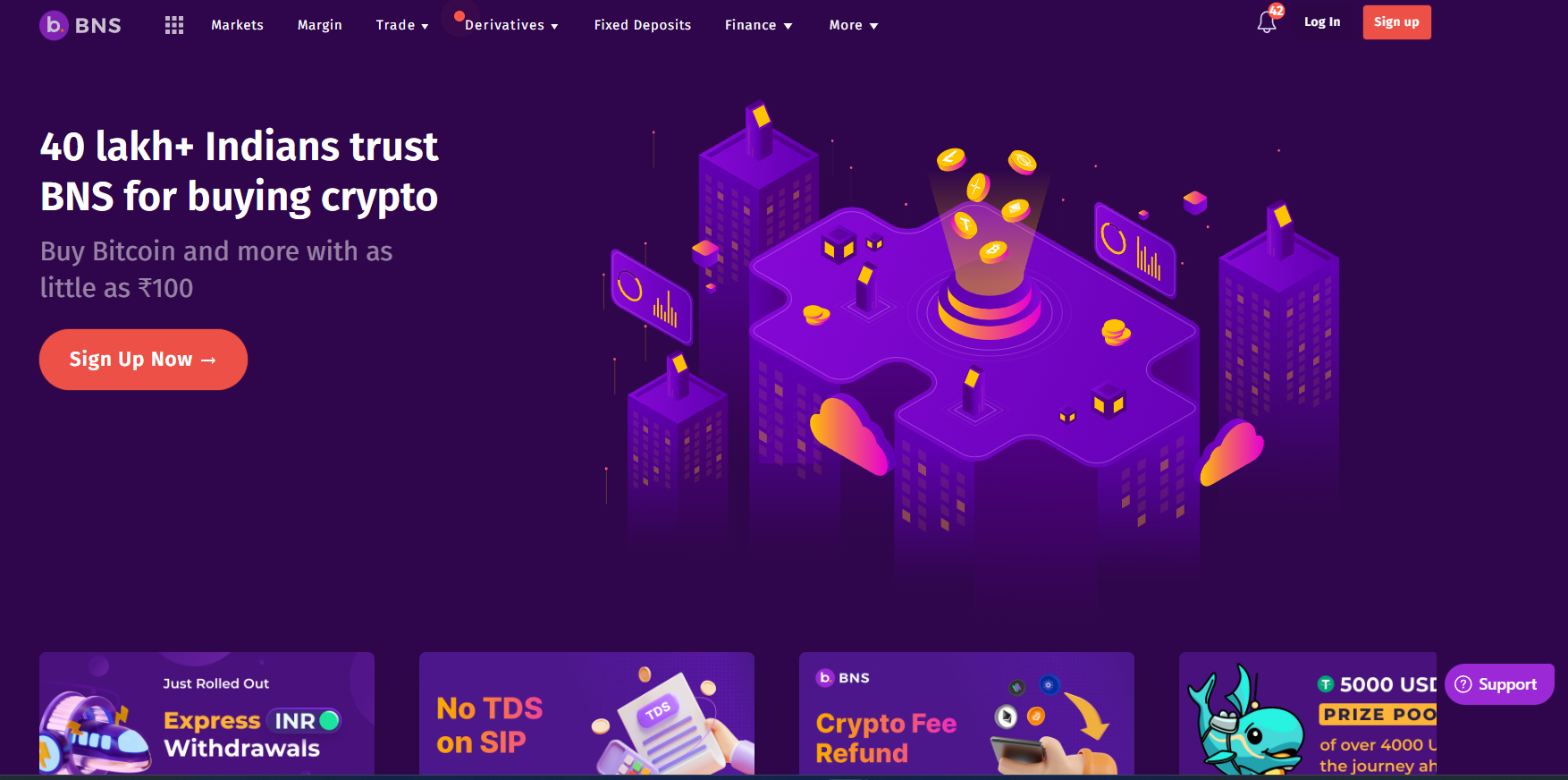 Bitbns交易所