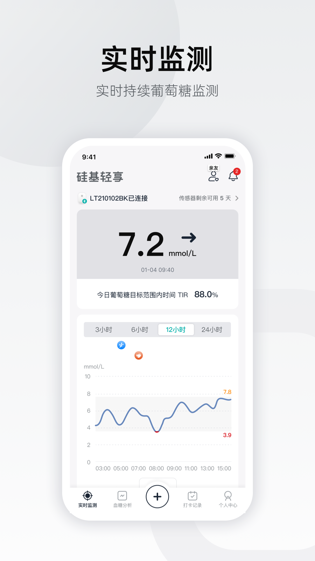 硅基轻享(动态血糖仪)软件官方正版v02.15.00.00安卓版截图1
