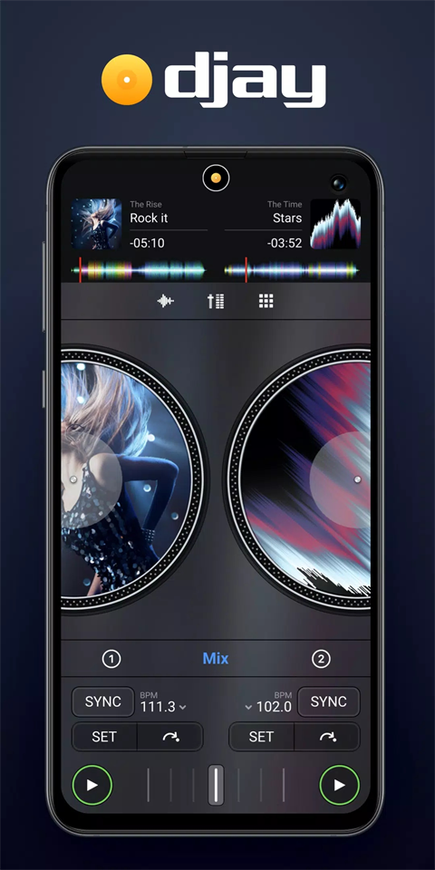 Djay手机打碟软件最新版v5.3.2安卓版截图1