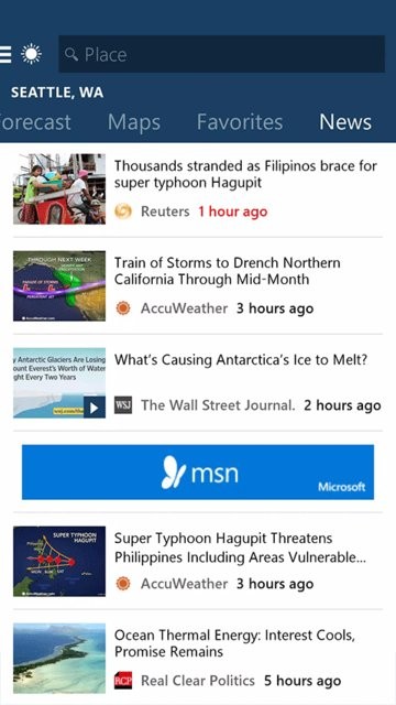 msn天气(MSN weather)安卓版最新版v29.2.420920002截图1