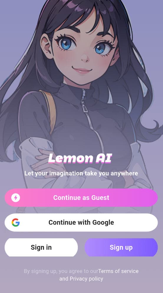 Lemon AI亚托莉聊天软件官方正版v1.0.5截图1