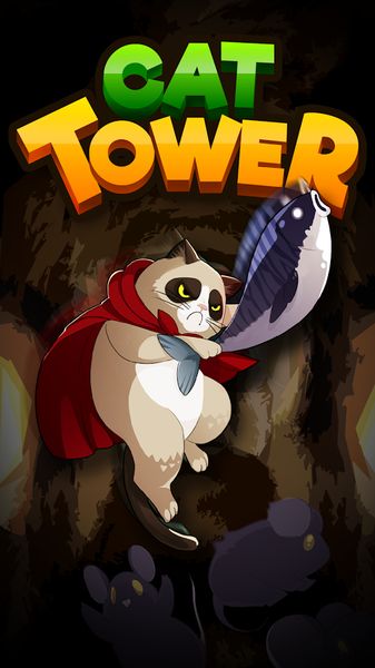 撲家貓咪之塔游戲安卓版下載（Cat Tower Idle RPG）截圖1