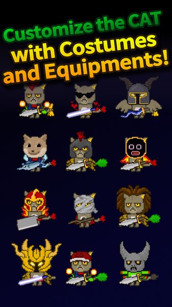 撲家貓咪之塔游戲安卓版下載（Cat Tower Idle RPG）截圖4