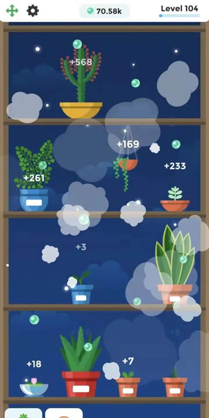 Terrarium Garaen ldle安卓版休閑游戲首發(fā)版（盆栽種植架）截圖3