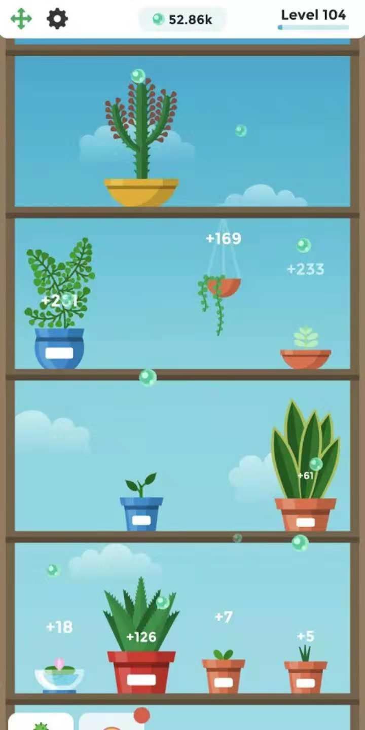 Terrarium Garaen ldle安卓版休閑游戲首發(fā)版（盆栽種植架）截圖1