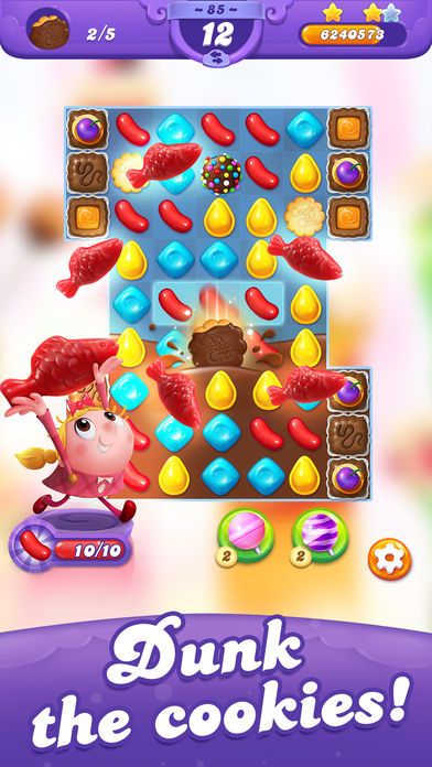 Candy Crush Friends Saga版手机游戏下载(粉碎糖果盆友传奇)截图2: