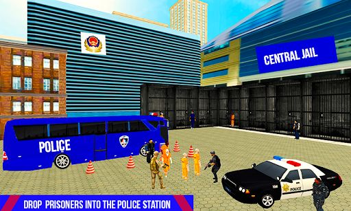 警車囚徒運輸模擬器中文游戲手機版截圖1