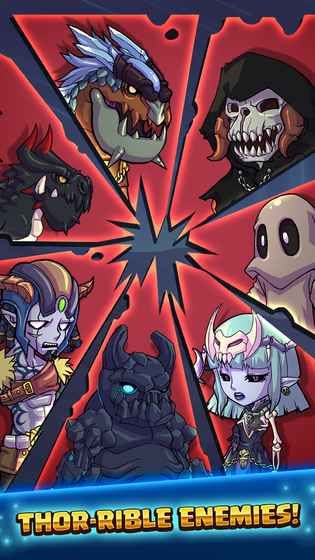 托爾塔納羅克之戰(zhàn)安卓版手游最新版（Thor War of Tapnarok）截圖2