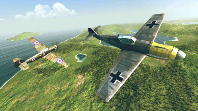 Warplanes WW2 Dogfigh中文漢化中文版（二戰(zhàn)空中戰(zhàn)斗機(jī)）截圖2