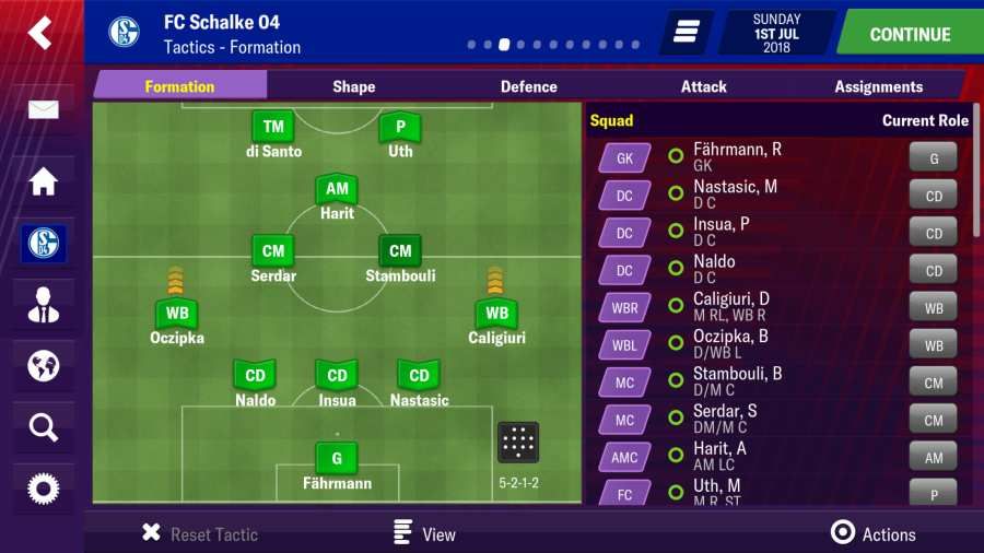 足球经理19中文手机安卓版（Soccer Manager 2019）截图3: