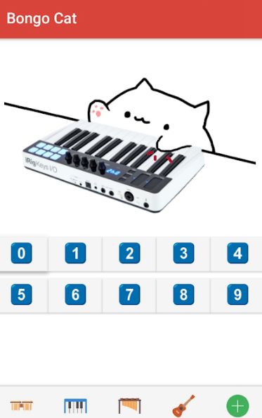 抖音演奏樂(lè)器的貓手機(jī)游戲安卓版（Bongo Cat）截圖4