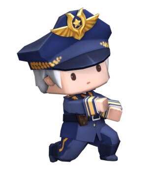 迷你世界巡游警長裝扮