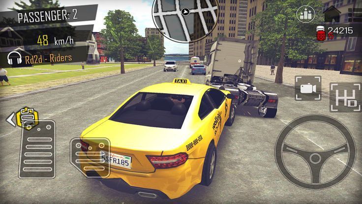 Open World Driver游戲中文手機版（開放世界模擬出租車）截圖2