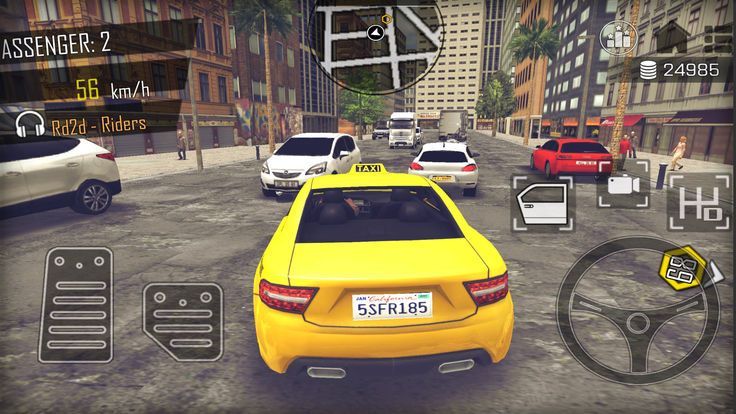 Open World Driver游戲中文手機版（開放世界模擬出租車）截圖3