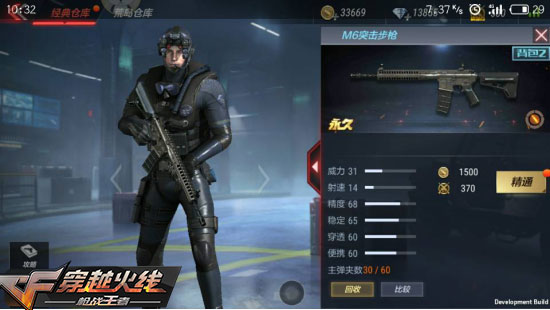 CF手游M6突擊步槍分析