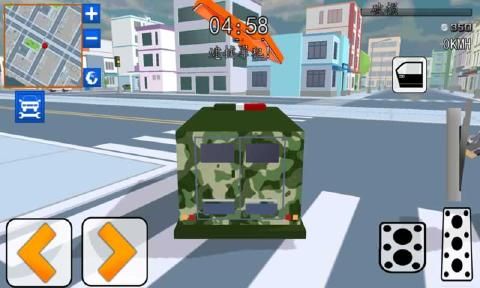 像素軍隊中文版下載手機游戲（Blocky Army City Rush Racer）截圖3