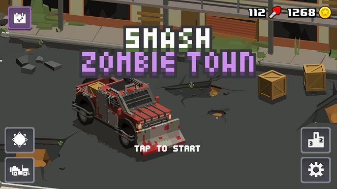Smash Zombie Town手機(jī)游戲安卓版截圖1