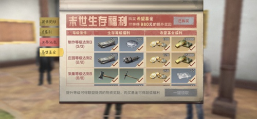 明日之后