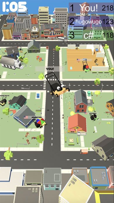 割草機大作戰(zhàn)中文版免費金幣安卓版下載（Mower.io）截圖1