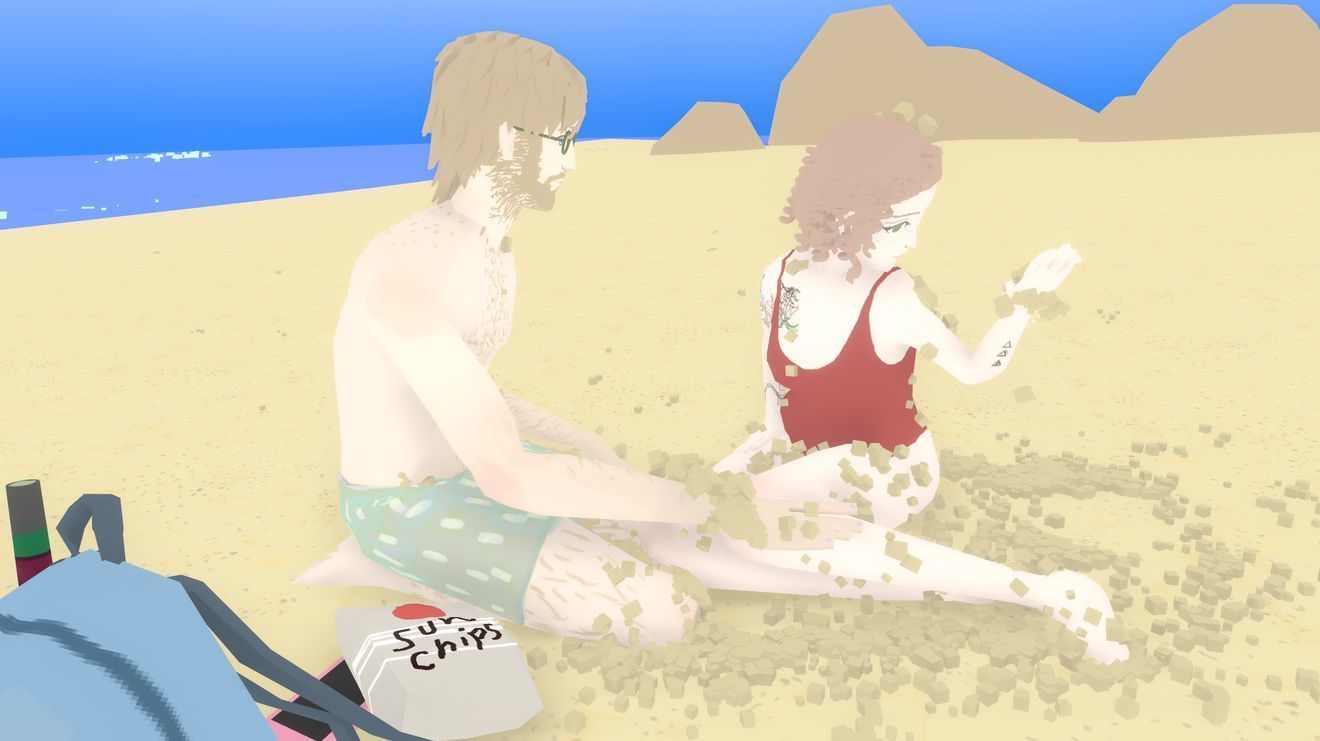 真實沙灘約會模擬器游戲安卓手機版（Beach Date）截圖1