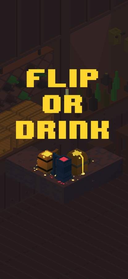 翻滾與飲料手機游戲安卓版（Flip or Drink）截圖1