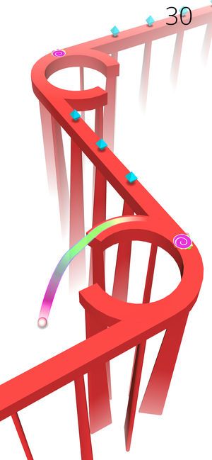 Tap Tap Tangent手機(jī)游戲最新版截圖2