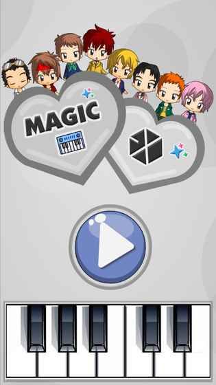 Magic Tiles EXO Edition游戲中文安卓版截圖1