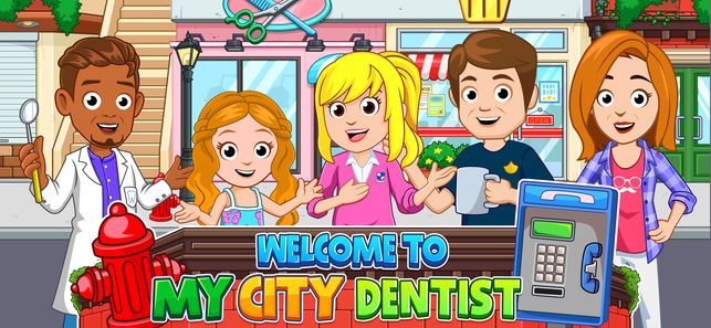 我的小鎮(zhèn)牙醫(yī)訪問免費游戲安卓版（My City Dentist Visit）截圖3