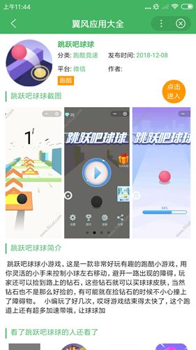 翼風(fēng)小程序大全微信安卓版游戲截圖4