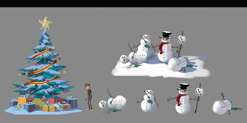 第五人格雪地