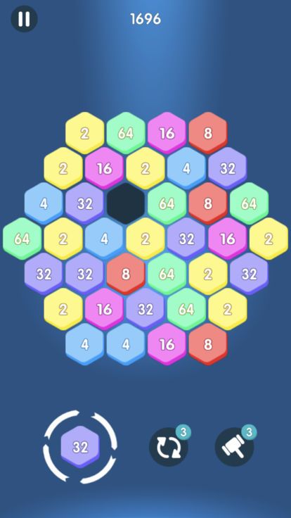 2048六角消除新版游戲下載截圖2