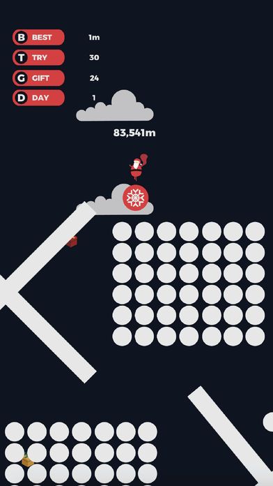 Fall Down Christmas Town安卓手游手機游戲截圖3