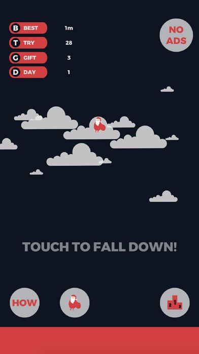 Fall Down Christmas Town安卓手游手機游戲截圖5