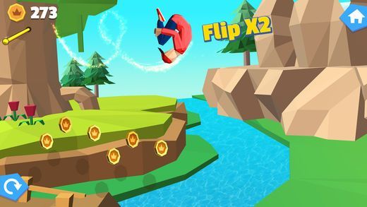 Flippy Gymnast游戲安卓版（翻轉體操運動員）截圖3