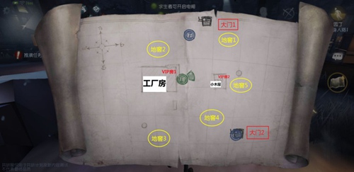 第五人格格里奧的回憶地圖平面圖 里奧的回憶地圖解析