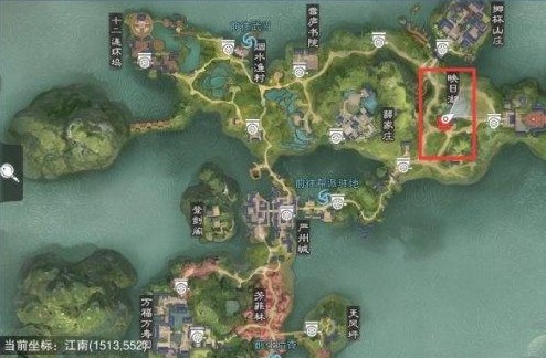 楚留香手游：坐觀萬象打坐修煉在哪？坐觀萬象詳細坐標點介紹