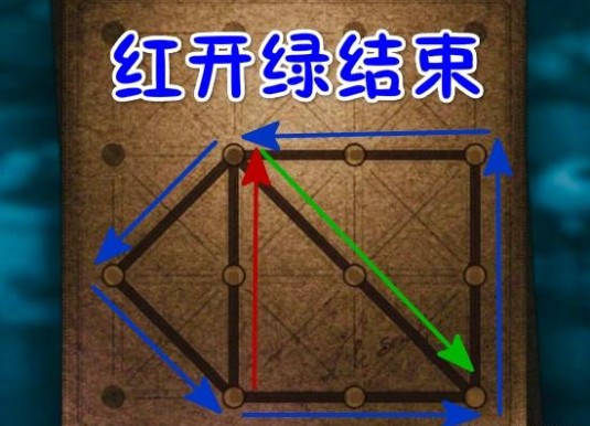 第五人格圣誕一筆畫第六幅怎么畫？圣誕一筆畫第六幅攻略