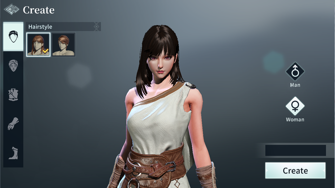 獵手之王人物創(chuàng)建怎么捏臉 推薦選擇女角色