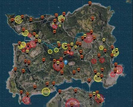 絕地求生全軍出擊跳傘技巧匯總 游戲刷車點一覽