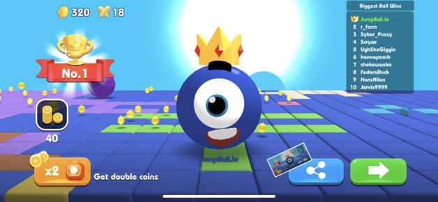 醬爆大亂跳安卓游戲版下載（JumpBall.io）截圖5