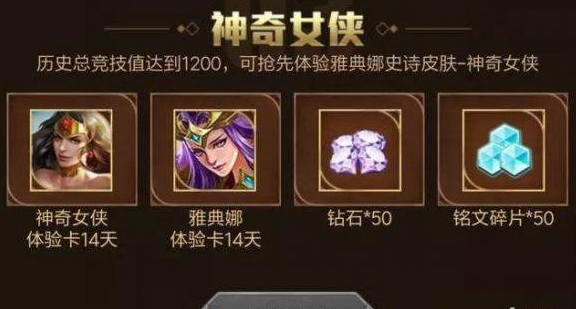 王者榮耀雅典娜的試煉活動(dòng)開(kāi)啟，戰(zhàn)神頭像框、永久英雄等你來(lái)拿