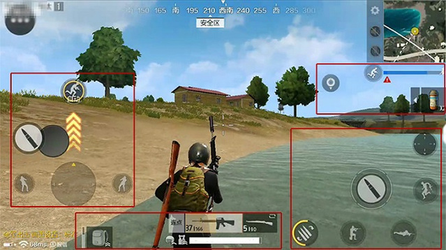 絕地求生全軍出擊操作指南，操作界面詳解