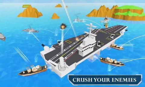 像素海軍爭霸游戲安卓版下載（Naval Ship Craft）截圖2