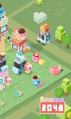 2048兔子村安卓版游戲下載（2048 bunny maker）截圖3