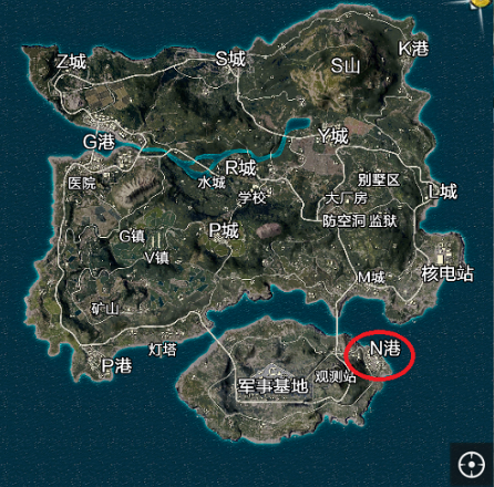 絕地求生全軍出擊N港攻略，沖出N港
