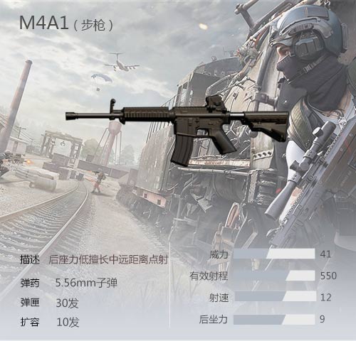 荒野行動M27和M4A1哪個更好？二者對比分析