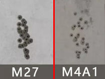 荒野行動M27對比M4A1步槍