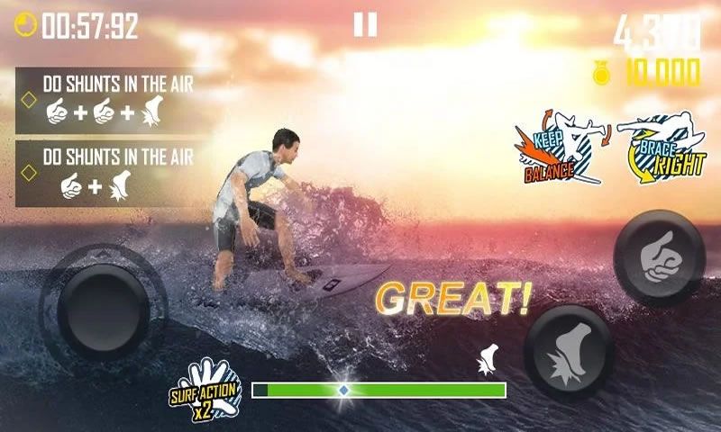 沖浪大師手機(jī)游戲最新正版下載截圖3